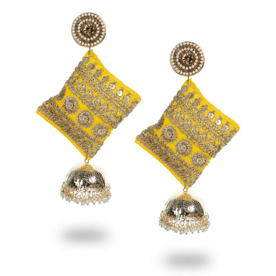 Riwayat - Stunning Zardosi work Earrings