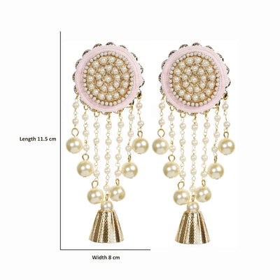 Evana - Zardosi work unique earrings