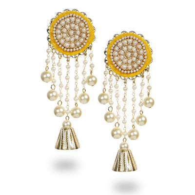 Evana - Zardosi work unique earrings