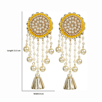 Evana - Zardosi work unique earrings