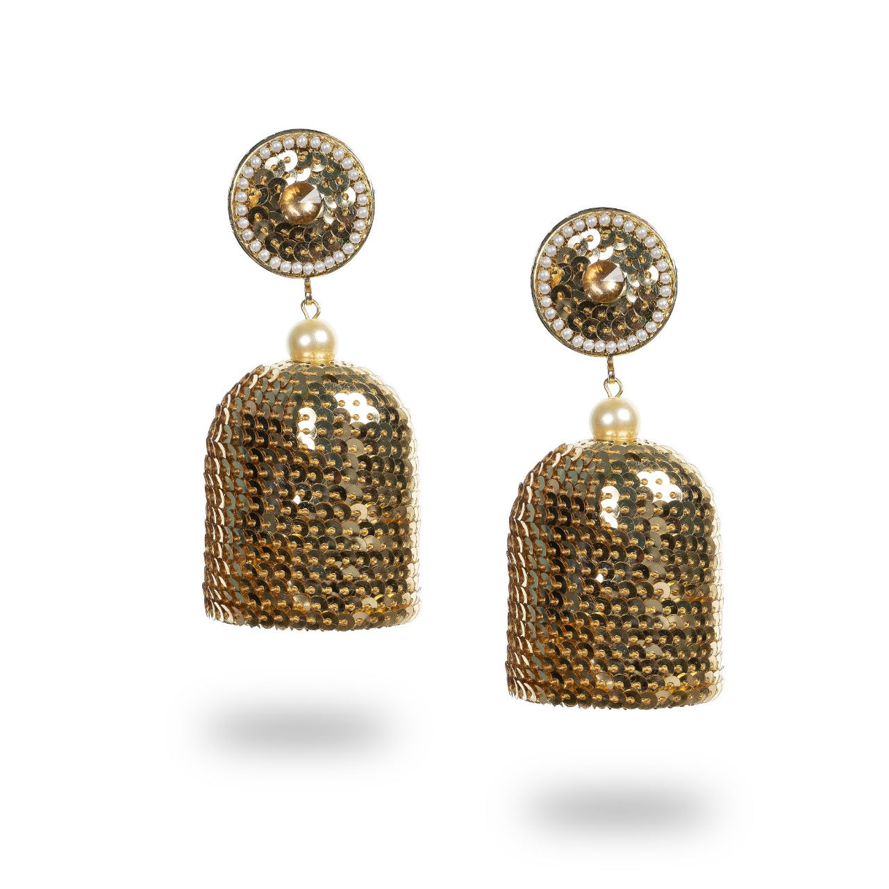 Noor - Sequins unique Earrings