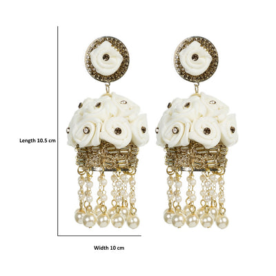 Fulwari - Floral Jumkha Earrings