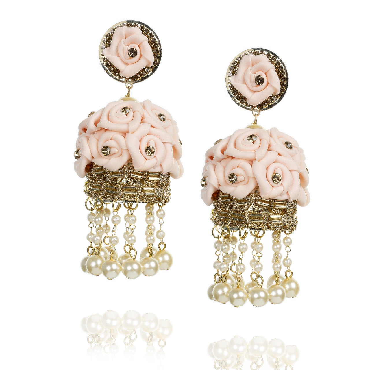 Fulwari - Floral Jumkha Earrings