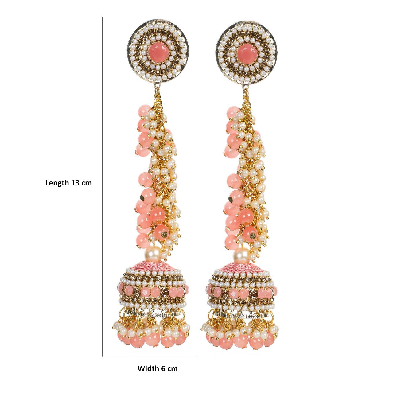 Afreen - Handcrafted contemporary Jumkha