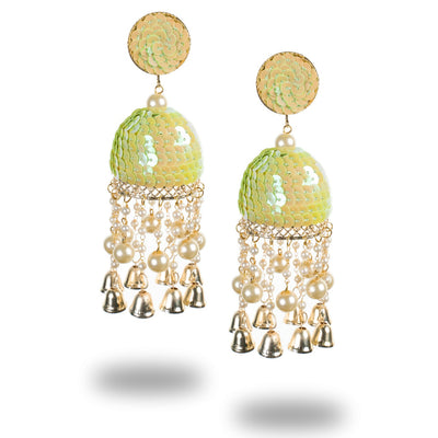 Urwa - Sequins Moti fitting Earrings