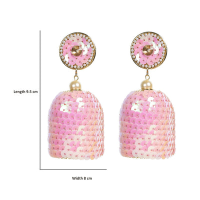 Noor - Sequins unique Earrings