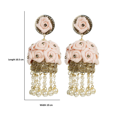 Fulwari - Floral Jumkha Earrings