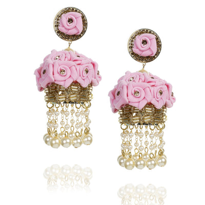 Fulwari - Floral Jumkha Earrings