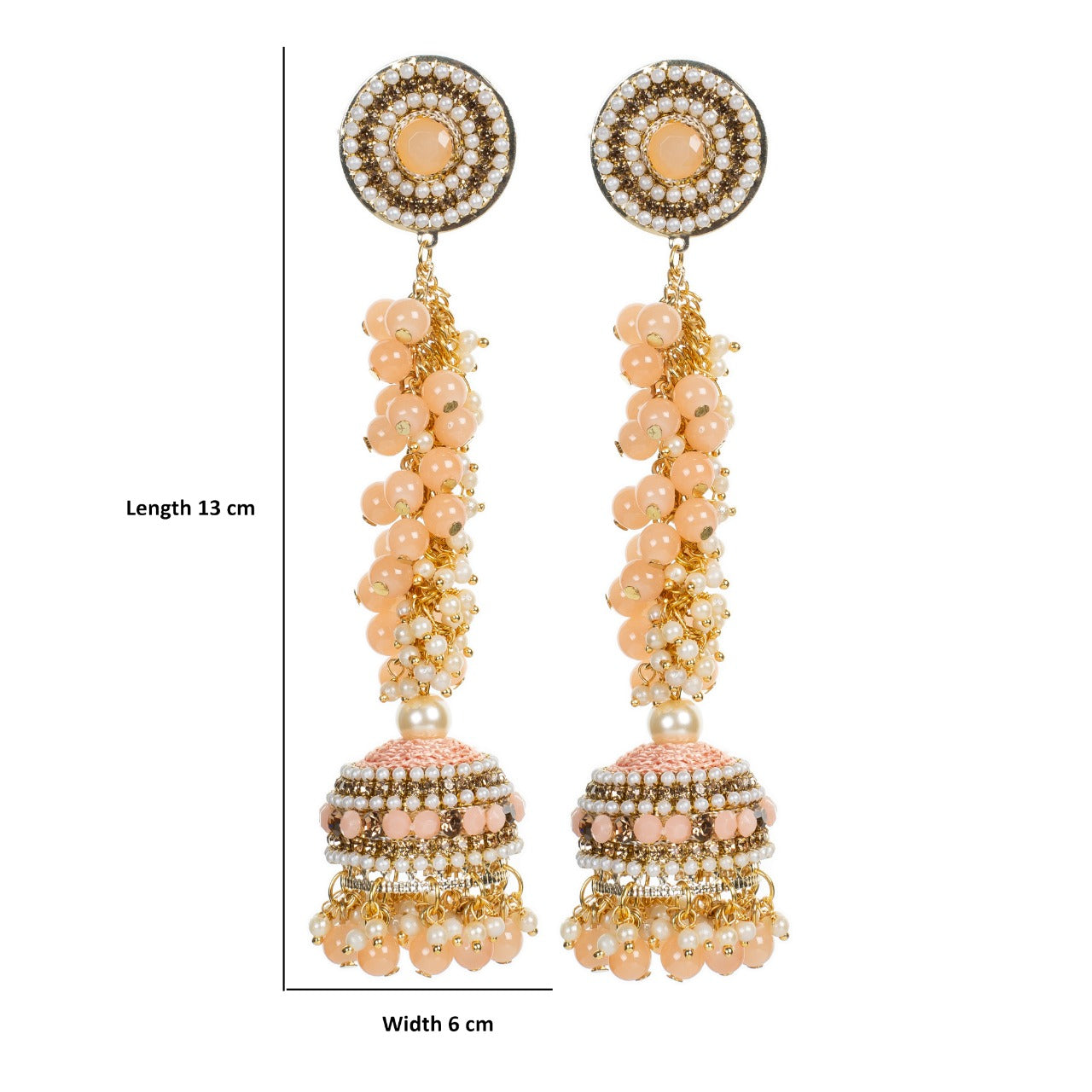 Afreen - Handcrafted contemporary Jumkha