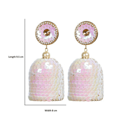 Noor - Sequins unique Earrings