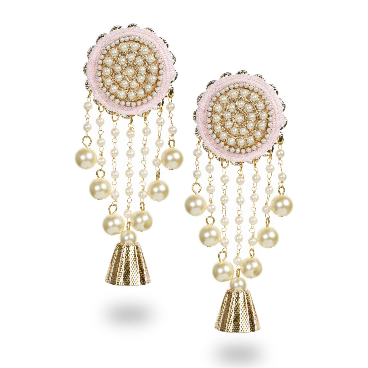 Evana - Zardosi work unique earrings