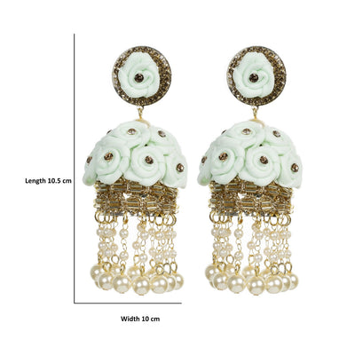 Fulwari - Floral Jumkha Earrings